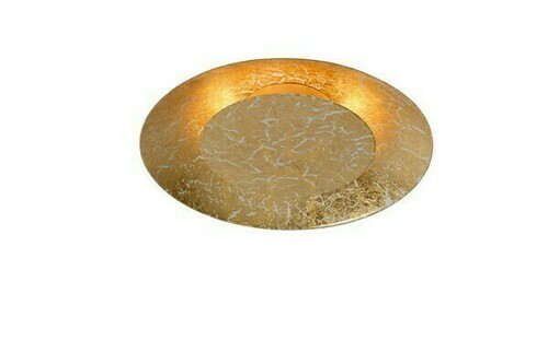 Kontrollera Plafond Lucide FOSKAL guld LED 21,5 cm 6W 2700K 79177/06/01
