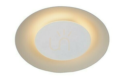 Kontrollera Plafond Lucide FOSKAL vit LED 6W 2700K 21,5 cm 79177/06/31