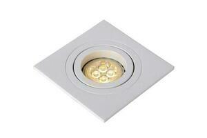 Lucide TUBE vit infälld spotlight GU10, 1 ljuspunkt 22955/01/31 small 5
