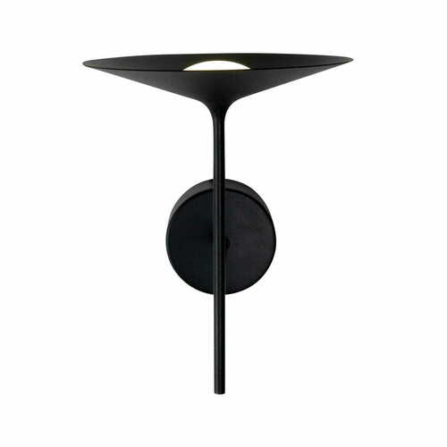 Kontrollera Vägglampa Max Light Hana W0303 svart LED 21,2 cm