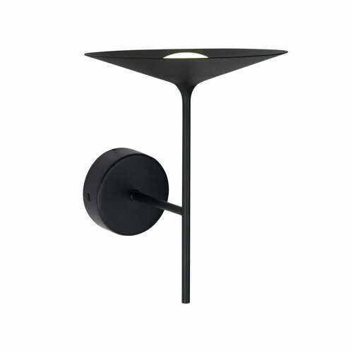 Kontrollera Vägglampa Max Light Hana W0303 svart LED 21,2 cm
