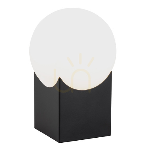 Kontrollera Bordslampa ARGON Austin opal matt svart matt 4721