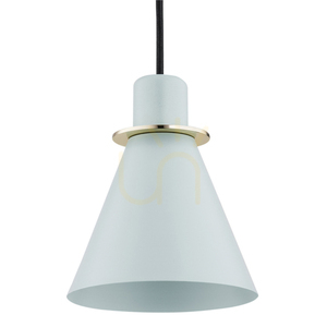 Pendellampa ARGON Beverly matt blå mässing 4682 small 2