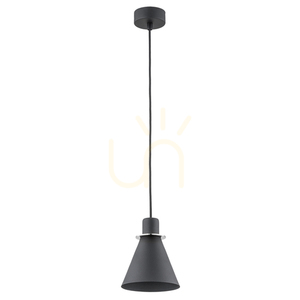 Taklampa hängande ARGON Beverly svart/krom E27 4688 small 1