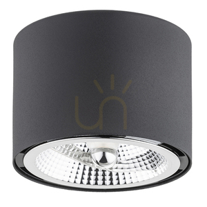 Plafond ARGON Clevland svart GU10 115 mm 4691 BZ small 1