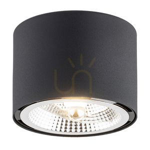 Plafond ARGON Clevland svart GU10 115 mm 4691 BZ small 0