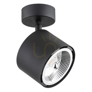 Spotlight ARGON Clevland svart struktur 1x GU10 4703 BZ small 2