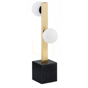 Bordslampa ARGON FREEMONT opal matt borstad mässing svart 1044 small 4
