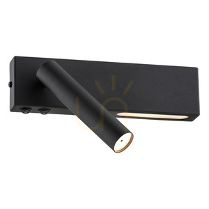 Vägglampa ARGON JASPER svart justerbar 1035 small 0