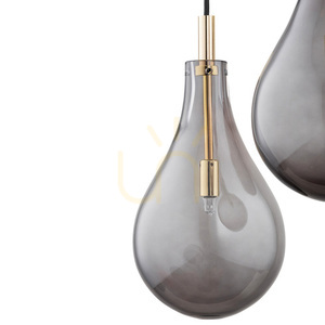 Taklampa ARGON Oakland rök svart struktur 3xG9 SKU 6105 small 4