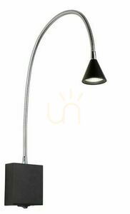 Lucide BUDDY vägglampa svart LED 3W 4000K 18293/03/30 small 0