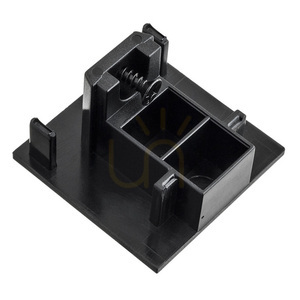 Ändlock för samlingsskena ARGON svart plast 35x35x20 mm SKU 4369 small 0