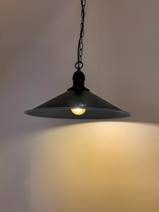 Hängande loftlampa Jet Black E27 60W, en modern lampa ovanför ön small 5