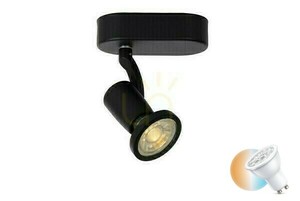 Vägglampa Lucide JASTER LED svart metall 5W 2700K 11903/05/30 small 0
