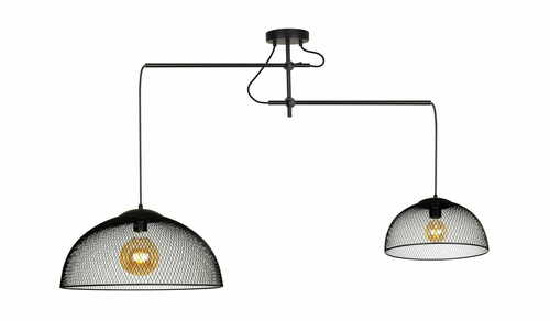 Kontrollera Pendellampa Max Light Concept P0455 svart 2xE27 170 cm