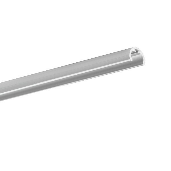 Profil för LED PIKO-O Anodiserat silver e6-k1 2m