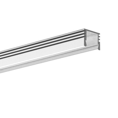 Kontrollera Yta LED-profil PDS-4-ALU Icke-anodiserad (rå) 2m