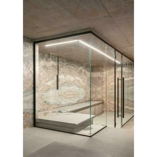 Kontrollera LED-profil bred SILER Vitlackerad RAL9010 2m