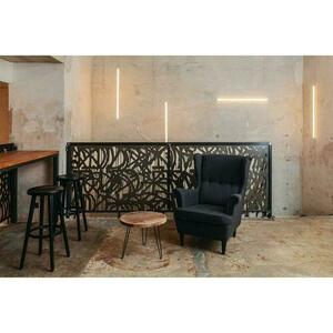 Rund LED-profil JAZ-DUO Anodiserat silver e6-k1 2m small 4