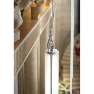 Rund LED-profil JAZ-DUO Anodiserat silver e6-k1 2m small 5