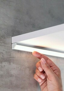 Vinklad LED-profil 45-16 Silveranodiserad e6-k1 2m small 5