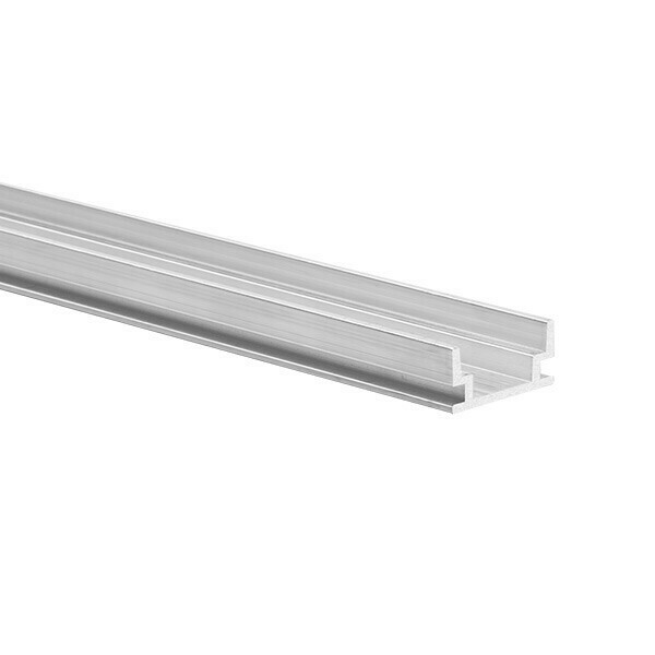 LED-profil för badrum HR-ALU Silver icke-anodiserad 2m