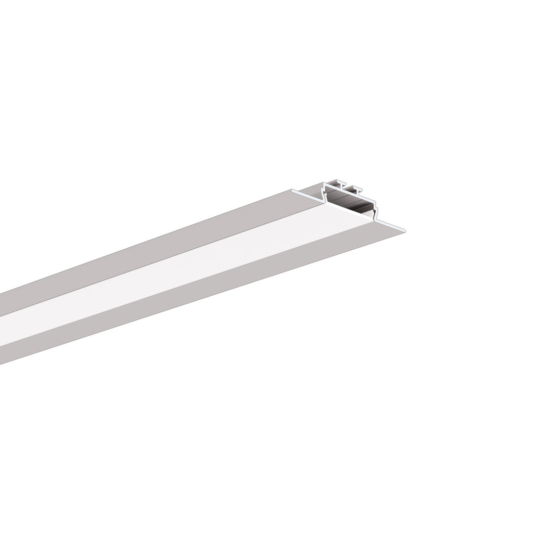 Kontrollera LED OPAC-30 aluminiumprofil anodiserad silver 2m LED OPAC-30 aluminiumprofil anodiserad silver 2m