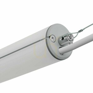 KLUŚ JAZ-DUO-N-FI-6,5 grå ändlock med 6,5 mm hål small 2
