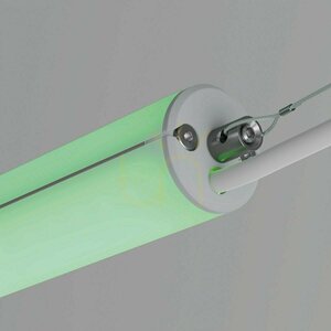 KLUŚ JAZ-DUO-N-FI-6,5 grå ändlock med 6,5 mm hål small 4