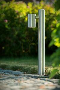 Lucide ARNE-LED utomhus stolpbelysning silver rostfritt stål IP44 14867/49/12 small 2