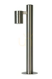 Lucide ARNE-LED utomhus stolpbelysning silver rostfritt stål IP44 14867/49/12 small 5