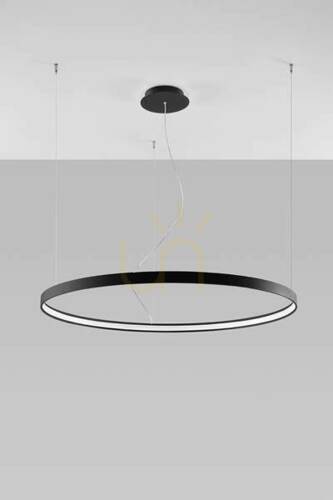 Kontrollera Ljuskrona RIO 110 svart LED 4000K - Thoro