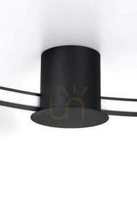 Taklampa RIO 110 svart 3000K Thoro small 13