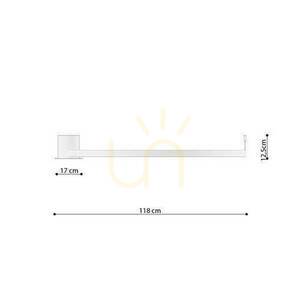 Taklampa RIO 110 svart 3000K Thoro small 14