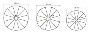 Taklampa ESKOLA 70 svart Thoro small 7