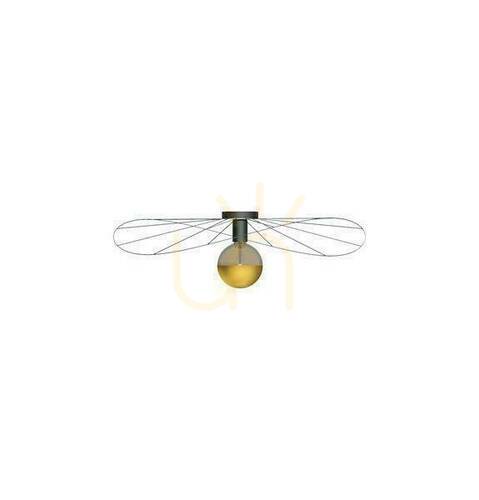 Kontrollera Vägglampa / Taklampa ESKOLA 70 svart Thoro