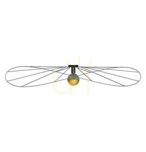 Kontrollera Vägglampa / Taklampa ESKOLA 140 svart Thoro