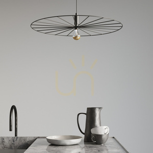 Taklampa SIRKEL 45 svart Thoro 1 Taklampa SIRKEL 45 svart Thoro small 1