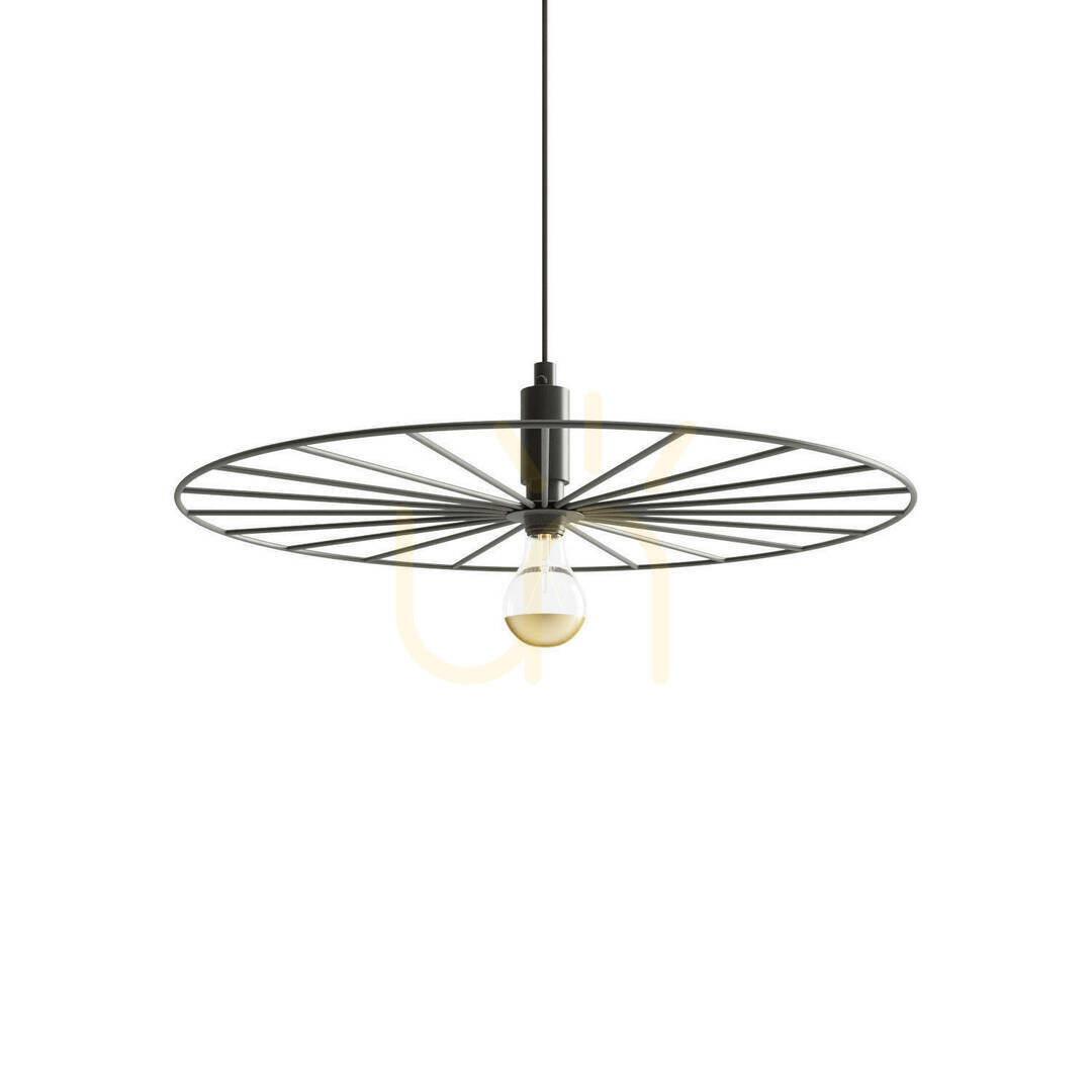 Kontrollera Taklampa SIRKEL 45 svart Thoro Taklampa SIRKEL 45 svart Thoro