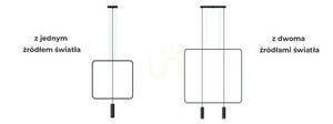 Taklampa RANA 1 svart Thoro small 8