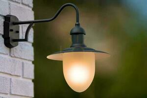 Vägglampa utomhus Lucide Aruba svart metall IP44 11871/01/30 small 1