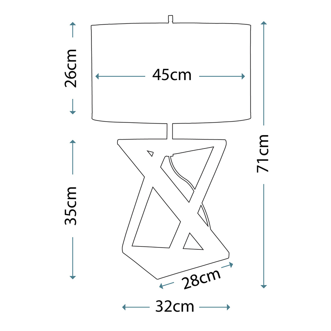 Kontrollera Aegeus 1 ljus bordslampa Elstead Aegeus 1 ljus bordslampa Elstead