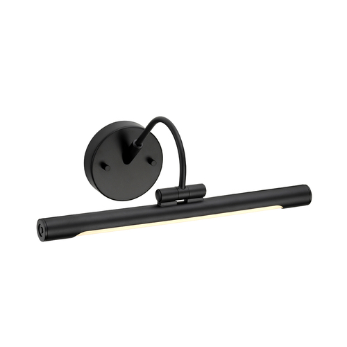 Kontrollera Alton 1-ljus liten LED-tavelbelysning - svart Elstead