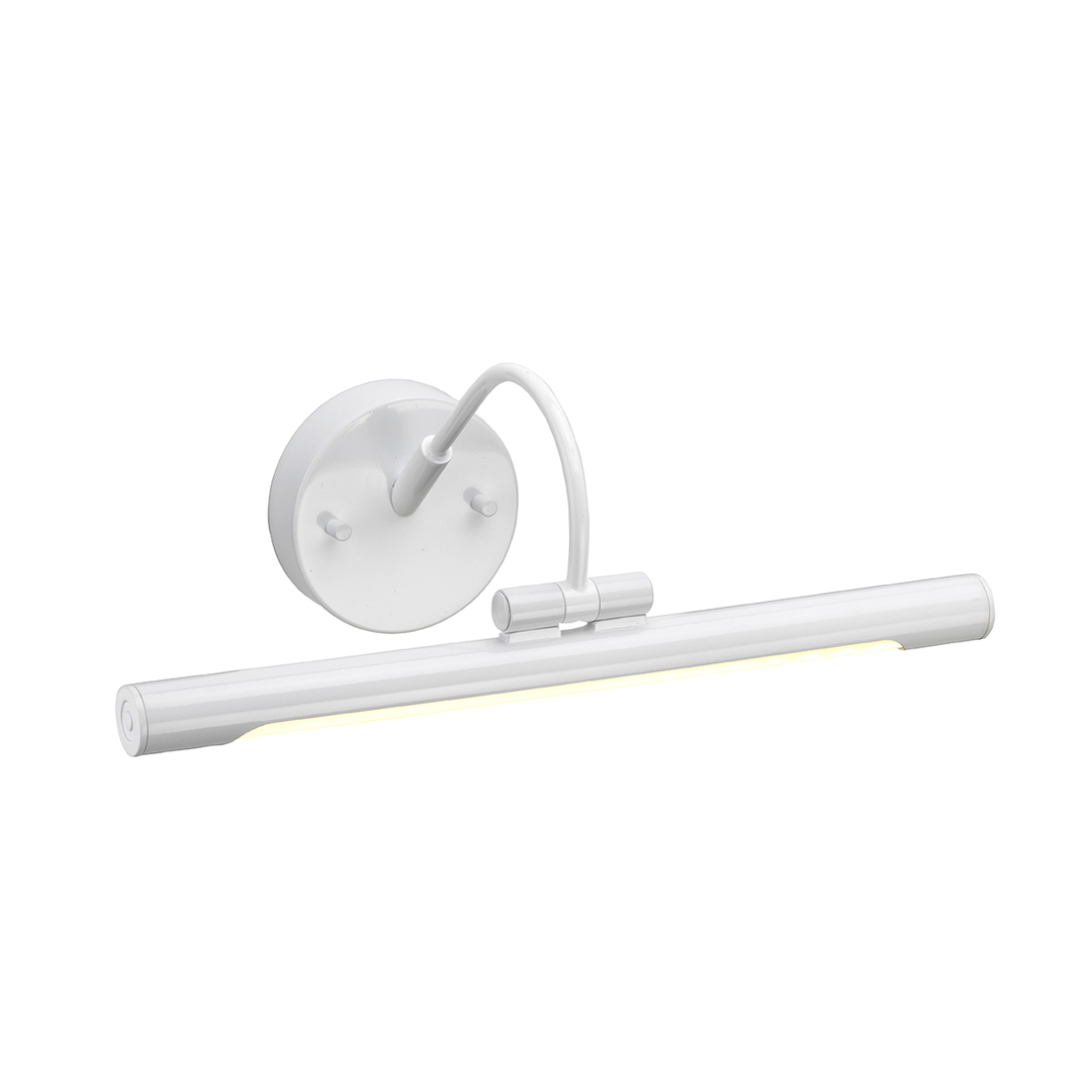 Kontrollera Alton 1-ljus liten LED-tavelbelysning - vit Elstead Alton 1-ljus liten LED-tavelbelysning - vit Elstead