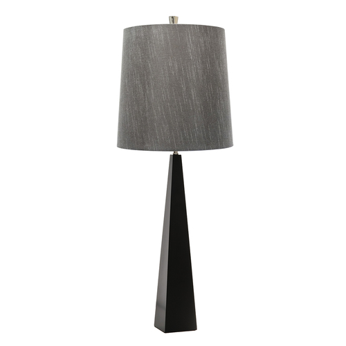 Kontrollera Ascent bordslampa med 1 lampa - svart Elstead
