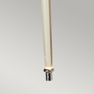 Agatha 2-ljus vägglampa - polerad krom Elstead small 3