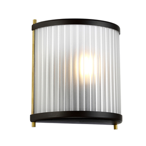 Corona vägglampa med 1 ljus - Museum Bronze Elstead small 0