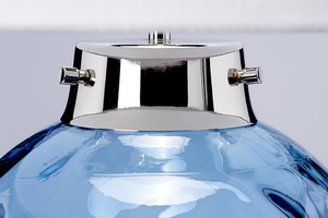 Kara bordslampa - blå Elstead small 2