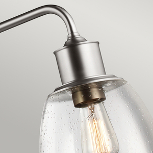 Hobson 3-ljus ljuskrona för köksö Satin Nickel Elstead small 4
