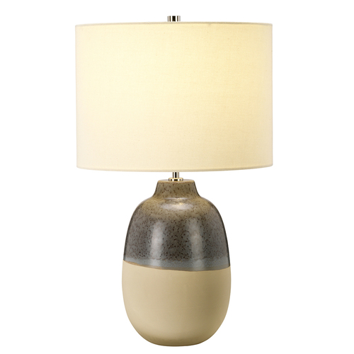 Kontrollera Grange Park 1 ljus bordslampa Elstead